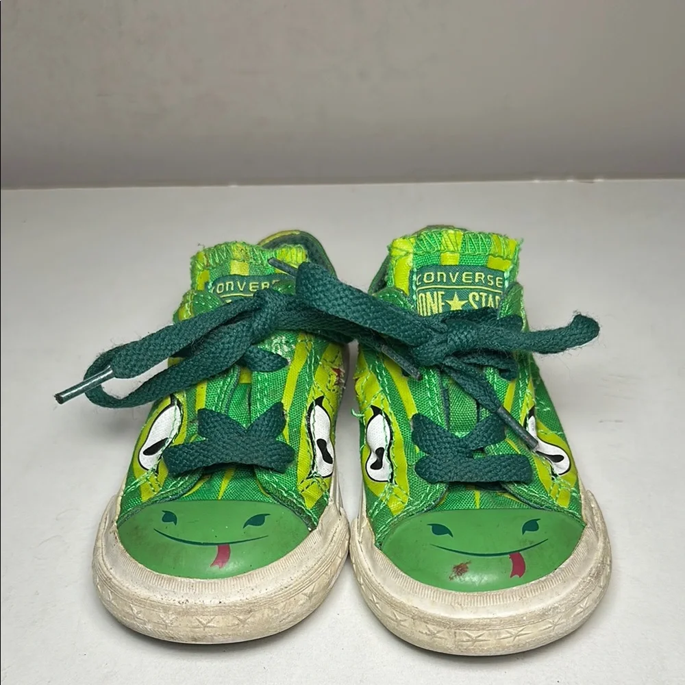 Converse Kids Green snake Sneakers
